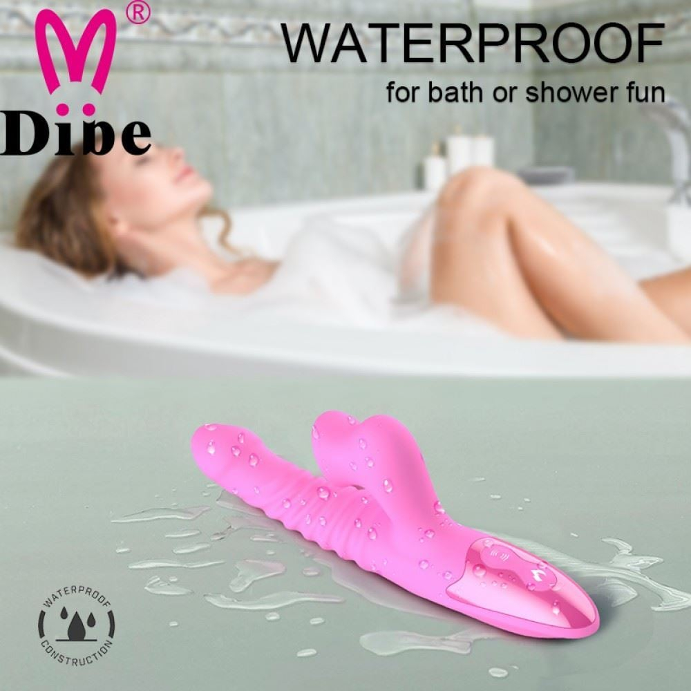 Vibrador Recarregável Vai E Vem 7 Modos De Vibração