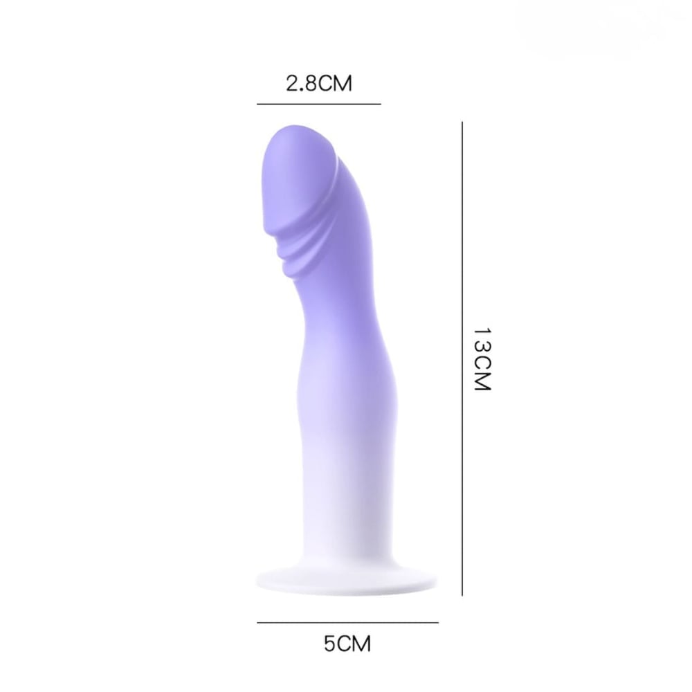 Penetrador Formato De Pênis 5.0 Silicone Líquido Vibe Toys