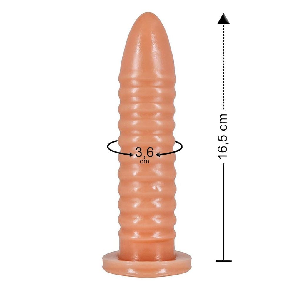 Prótese Maciça Parafuso 16,5 X 3,6cm Prazer & Cia