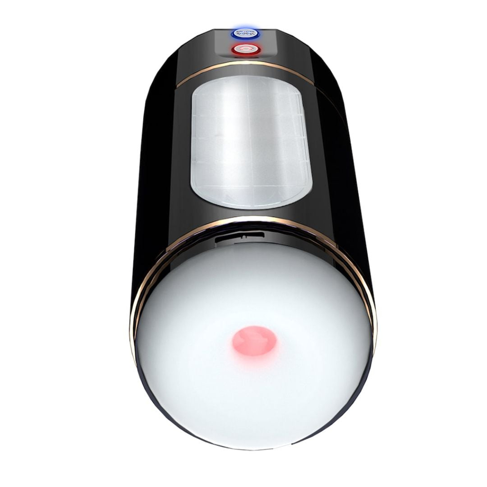 Masturbador Lanterna Recarregável Com Voz 10 Modos De Vibração Lilo