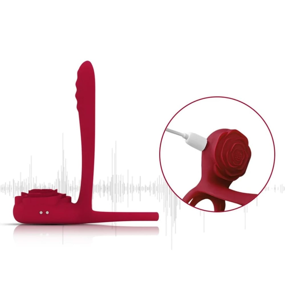 Anel Peniano Em Formato De Flor Vibe Toys 