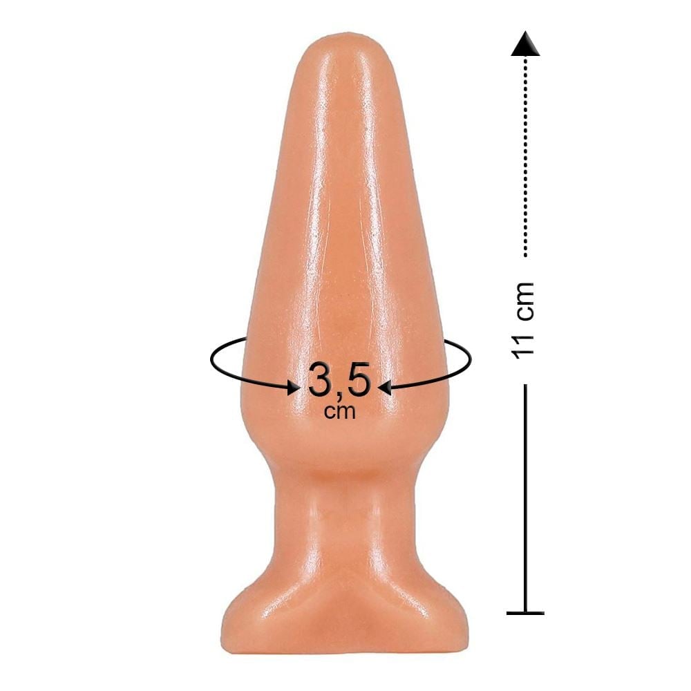 Plug Anal Médio 11 X 3,5cm Prazer & Cia