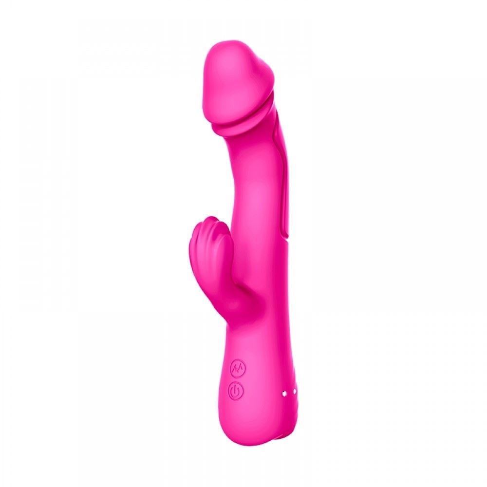 Vibrador Style Av-04 Com Estimulador Clitoriano 10 Níveis De Vibração Hantewei