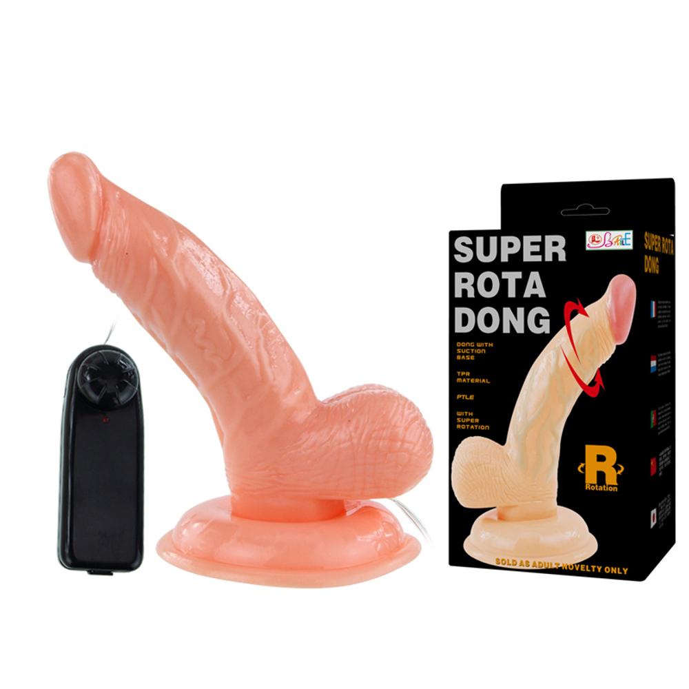 Protese Giratoria Super Rota Dong Com Ventosa E Vibro