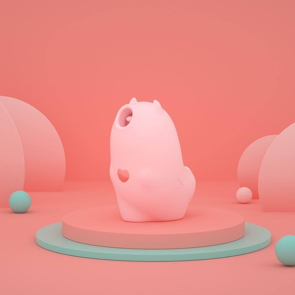 Cápsula Magic Kiss Devil Com Sucção E Movimento De Língua Monster Pub