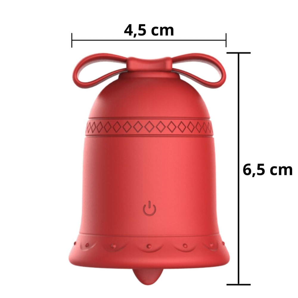 Estimulador Duplo Bell 9 Modos De Vibração Por Aplicativo Vibe Toys
