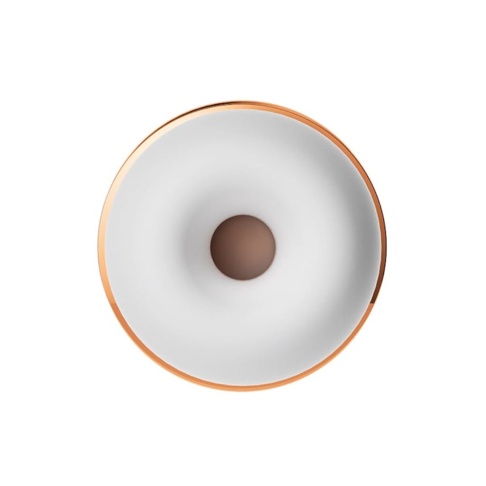 White Peach Estimulador De Clitóris 10 Modos De Pulsação Vibe Toys