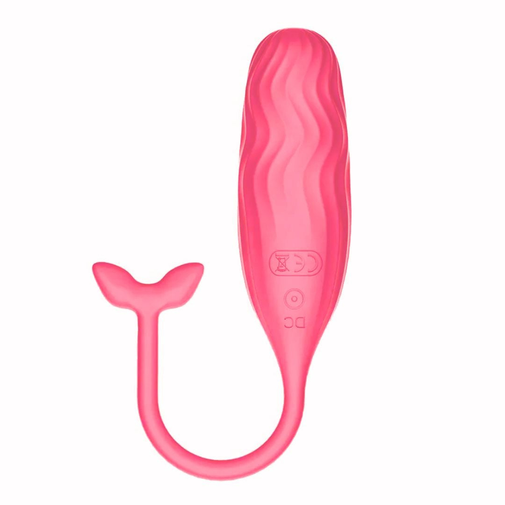 Cápsula Vibratória Em Formato De Baleia Por Aplicativo Vibe Toys