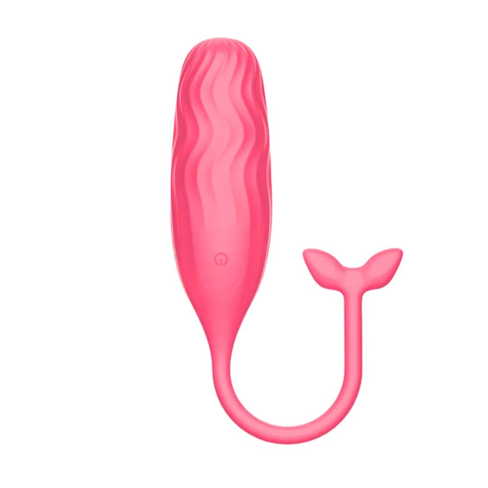 Cápsula Vibratória Em Formato De Baleia Por Aplicativo Vibe Toys