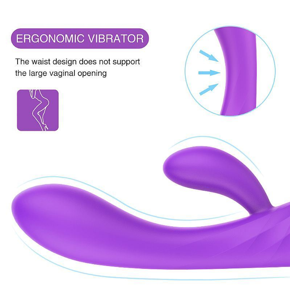 Vibrador Estimulador De Ponto G E Clitóris Recarregável Muses S-hande