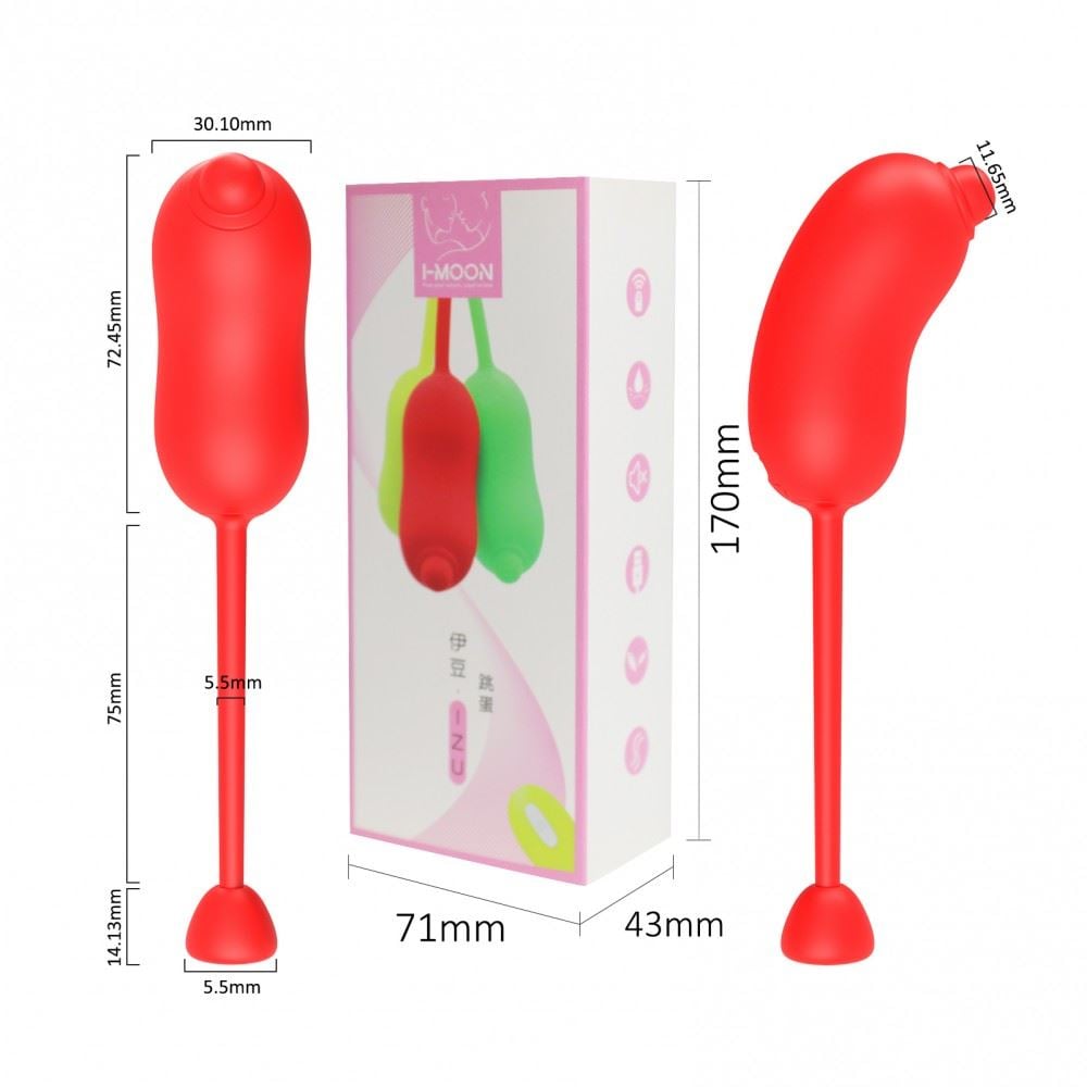 Vibrador Portátil Izu 7 Vibrações Com Controle Vibe Toys