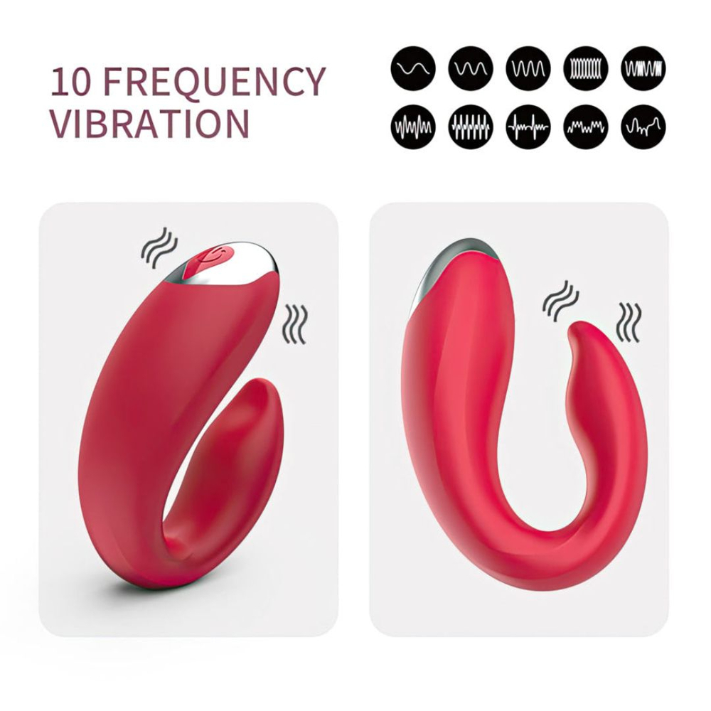 Vibrador De Casal Diskreet Couple Com Controle 10 Vibrações Vibe Toys