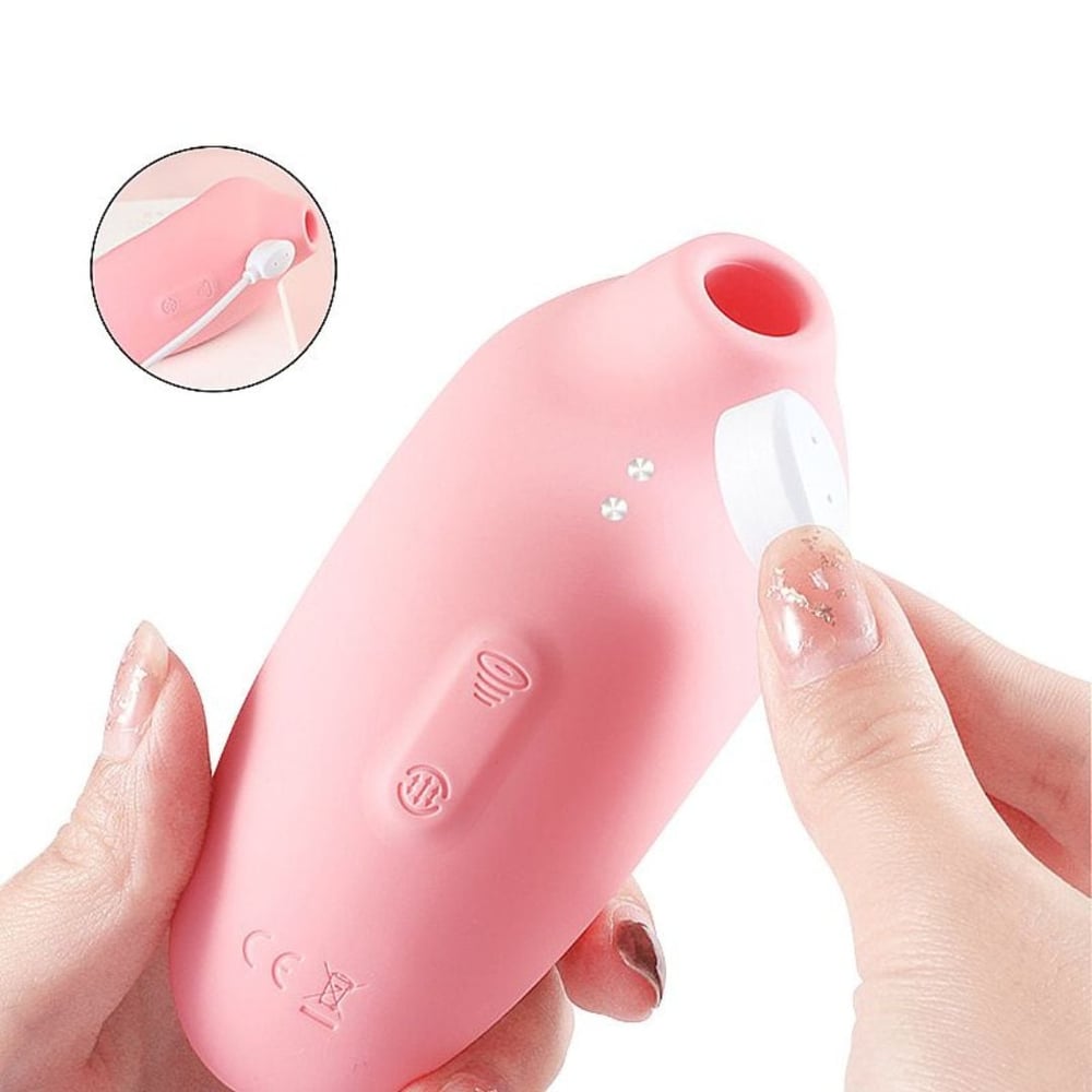 Pequeno Pinguim Vibrador De Pulsação Com Dedilhar Vibe Toys