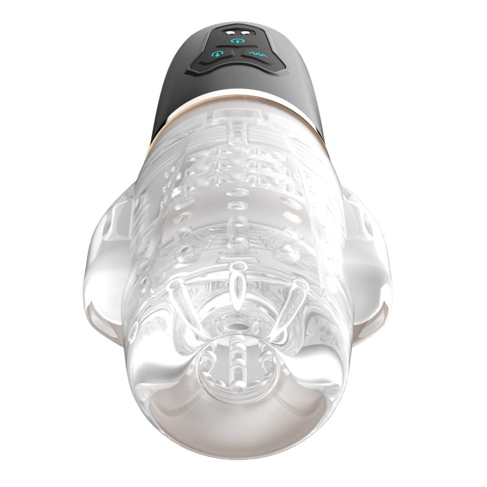 Masturbador Lanterna Com 5 Modos De Sucção E 10 Modos De Vibração