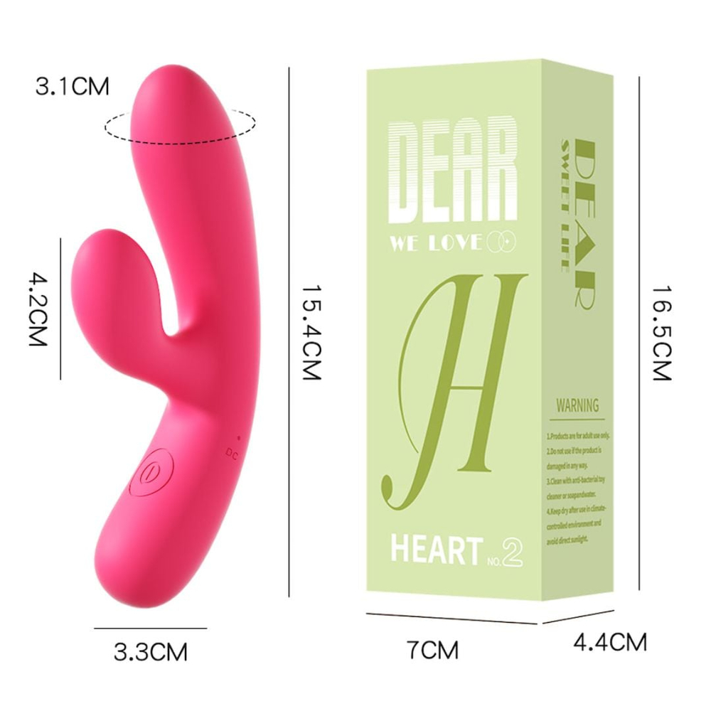 Xiya Vibrador E Estimulador Com 10 Vibração Vibe Toys