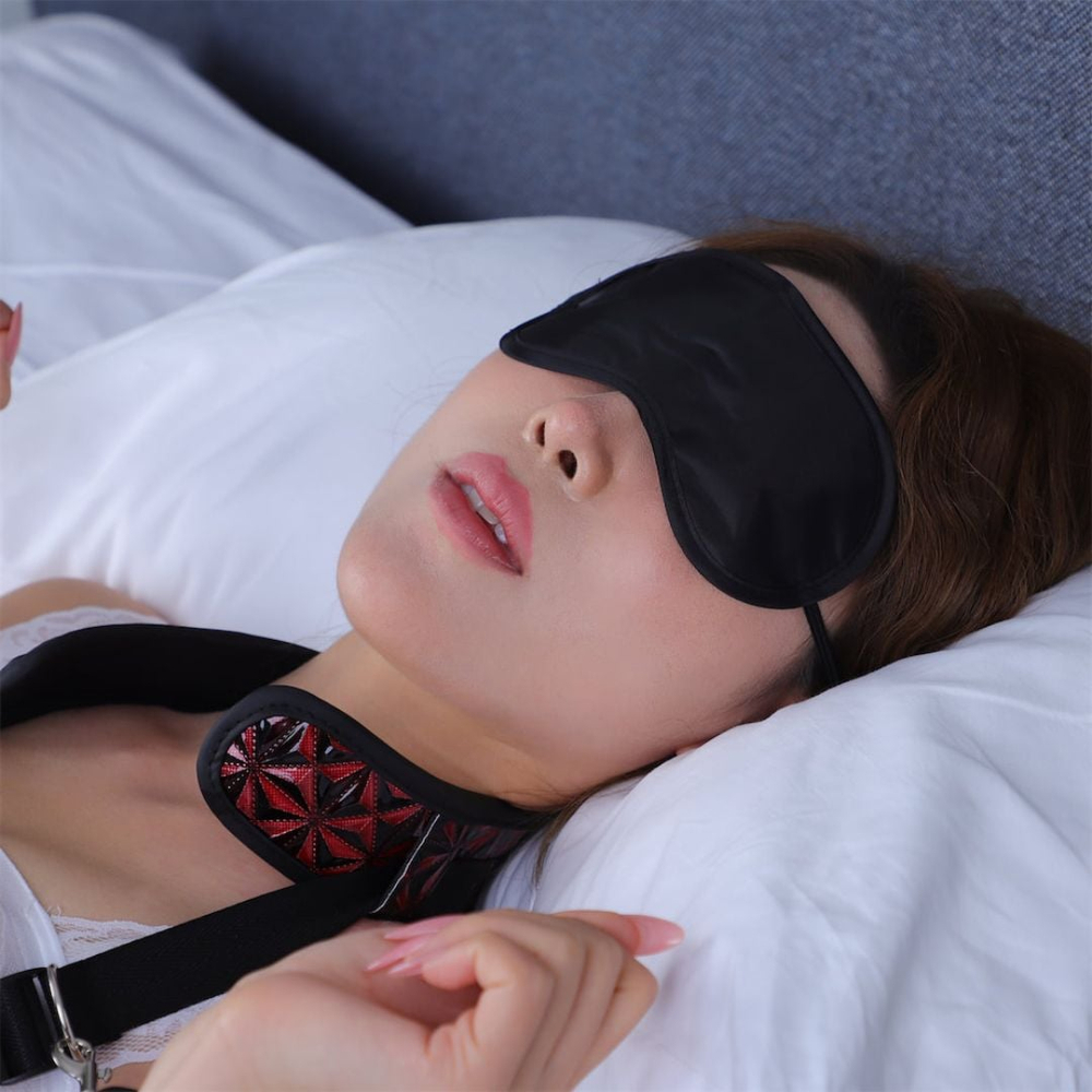 Kit Bondage Premium Com Venda E Algemas Vibe Toys