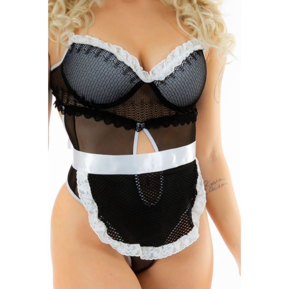 Avental 3d Feminino Empregada Sedutora Pimenta Sexy 