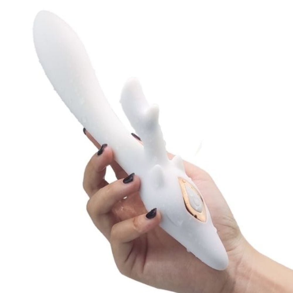 Vibrador Dino Com Curvatura Ponto G 9 Modos De Vibração Vibe Toys