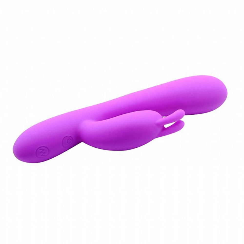 Vibrador Ponto G Com Estimulador Clitoriano Hobart 7 Modos De Vibração Pretty Love