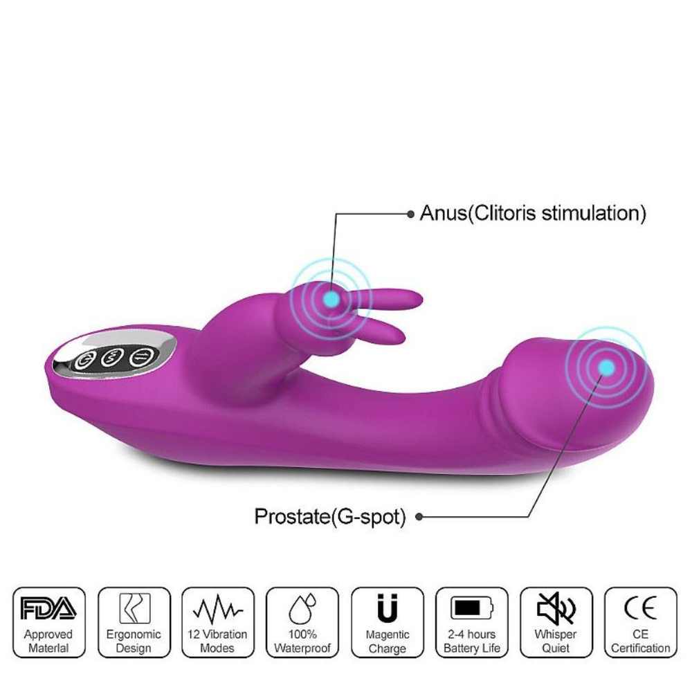 Vibrador De Ponto G E Clitóris Olly 7 Modos De Vibrações Vibe Toys