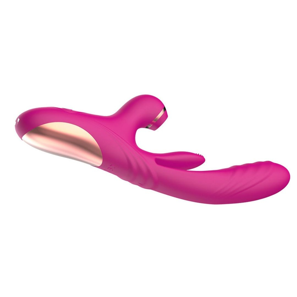 Vibrador Lainna Tripla Estimulação 7 Modos De Vai E Vem Vibe Toys