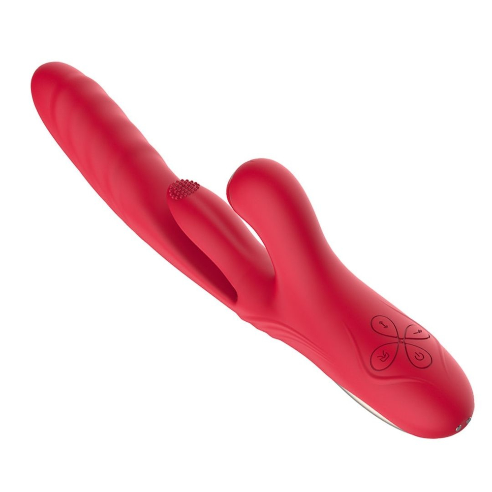 Vibrador Lainna Tripla Estimulação 7 Modos De Vai E Vem Vibe Toys