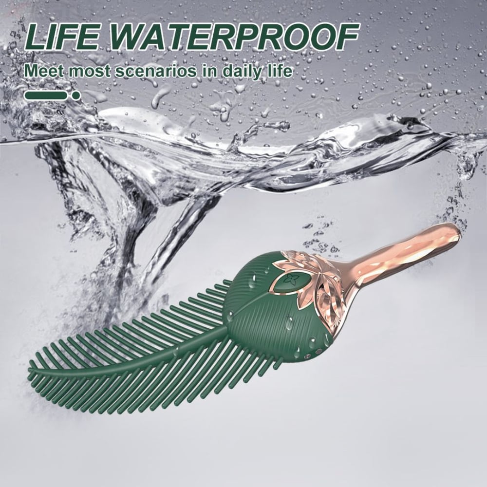 Vibrador Formato De Pena Com 10 Modos De Vibração Vibe Toys