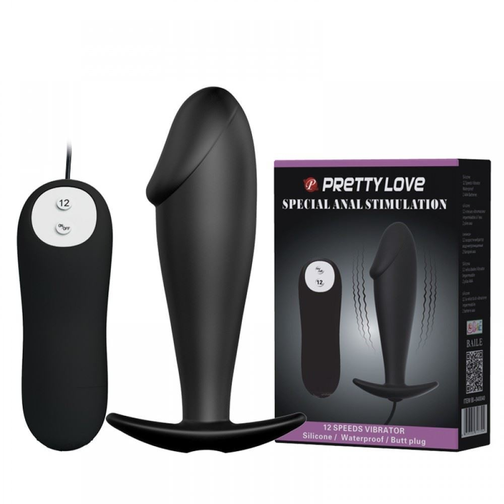Plug Anal Com Ponta Formato De Glande Pretty Love