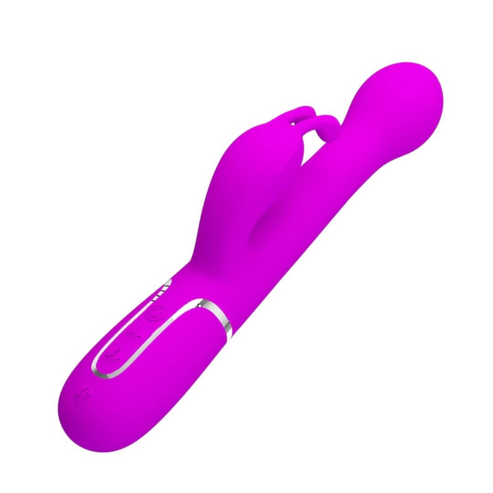 Vibrador Rabbit Dejon 4 Modos De Vai E Vem E Vibração Pretty Love