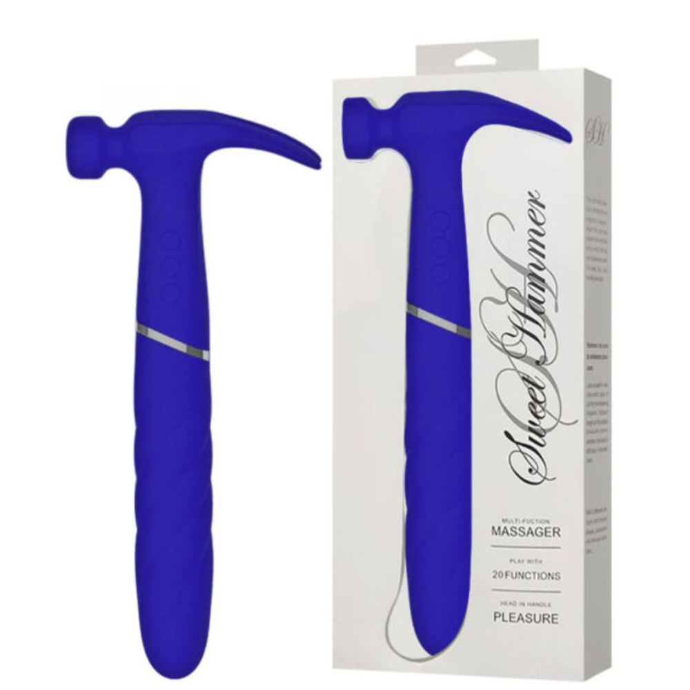 Sweet Hammer Vibrador Recarregável Formato De Martelo Vibe Toys