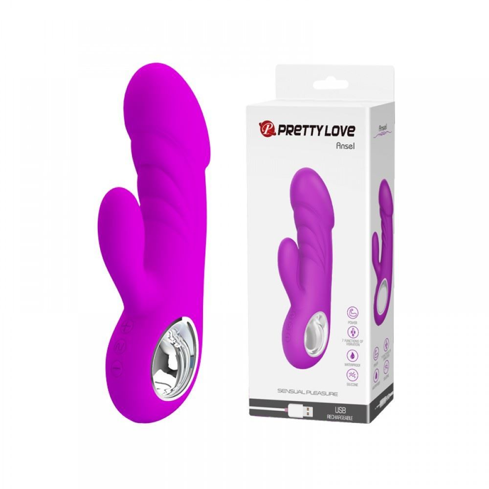 Vibrador Ponto G Ansel 7 Modos De Vibração Pretty Love