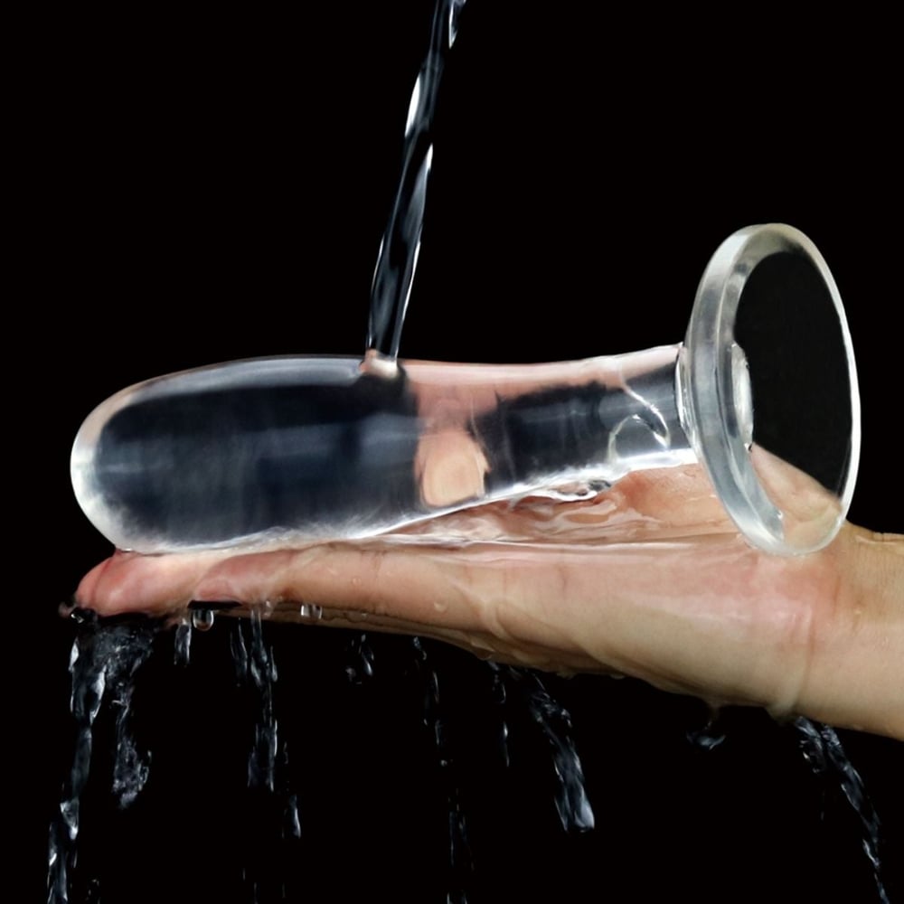 Plug Anal Com Ventosa 15 X 4cm Flawless Clear Lovetoy