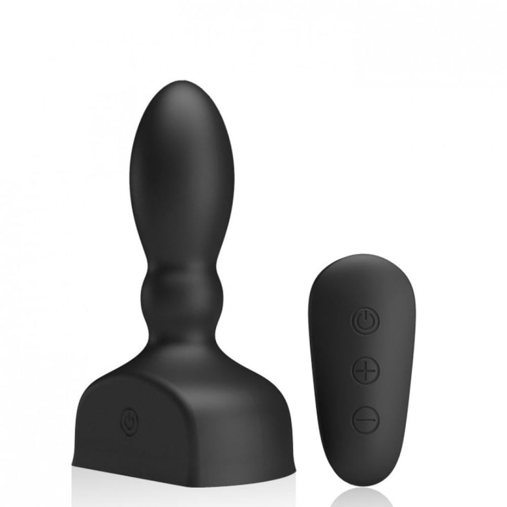 Plug Anal Inflável Harriet 12 Vibrações Com Controle Wireless Pretty Love