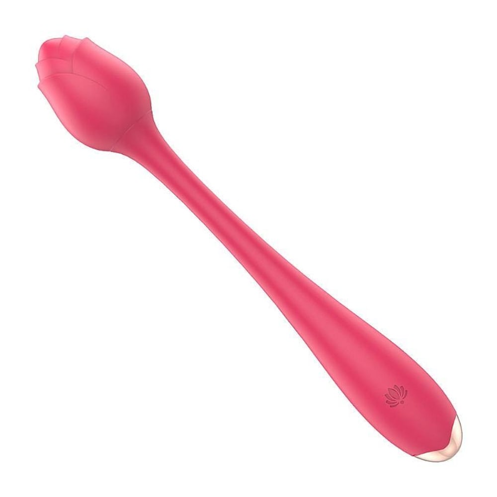 Vibrador Lotus Flower Em Silicone 9 Modos De Vibração Shande