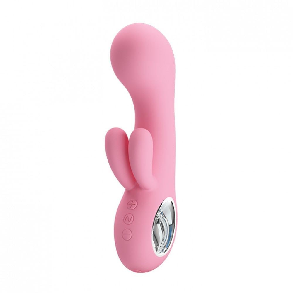 Vibrador Ponto G Duplo Valentine 7 Vibrações Pretty Love