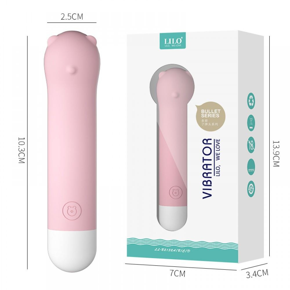 Vibrador Plush Recarregável Com 10 Modos De Vibração Vibe Toys