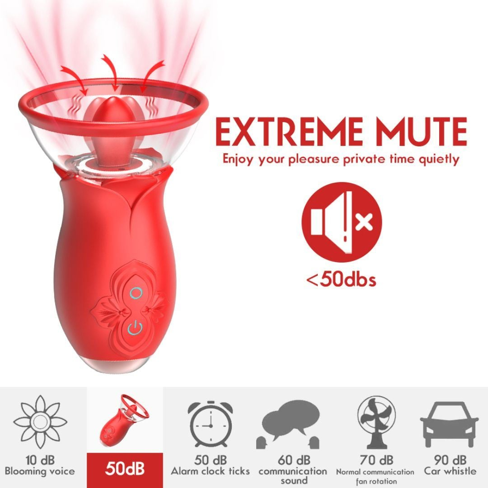 Vibrador Com Língua Estimuladora Yulan 3 Modos De Vibração Vibe Toys