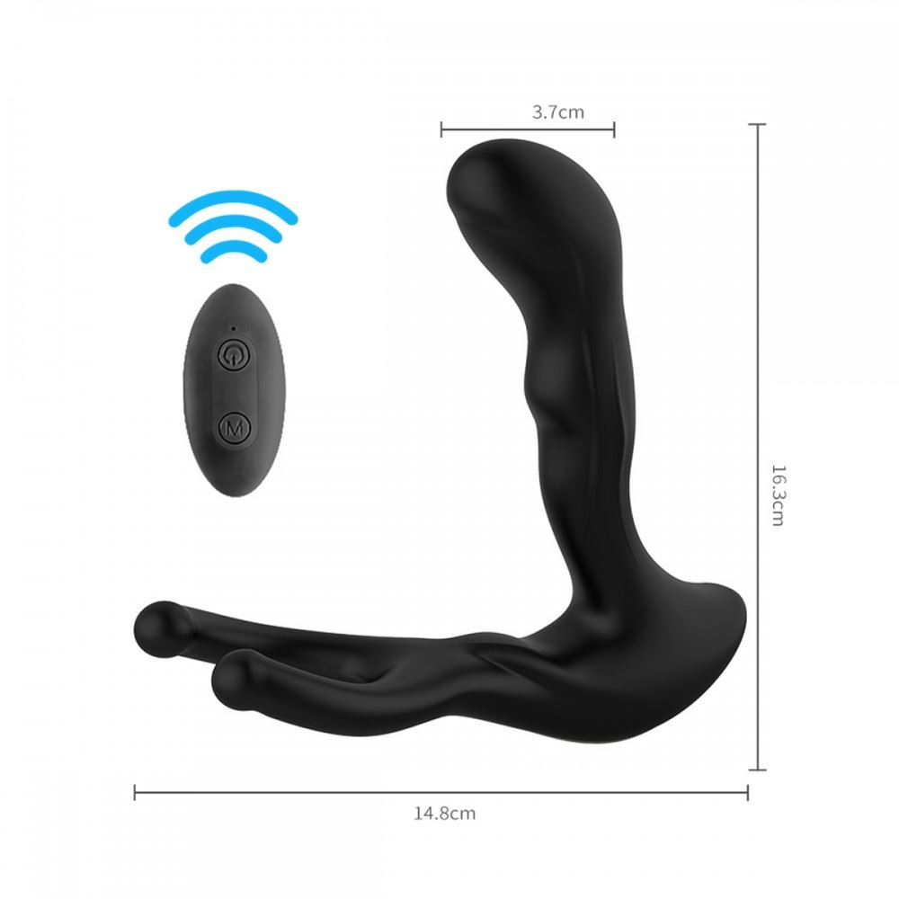 Massageador De Próstata Scoth Com Controle Vibe Toys