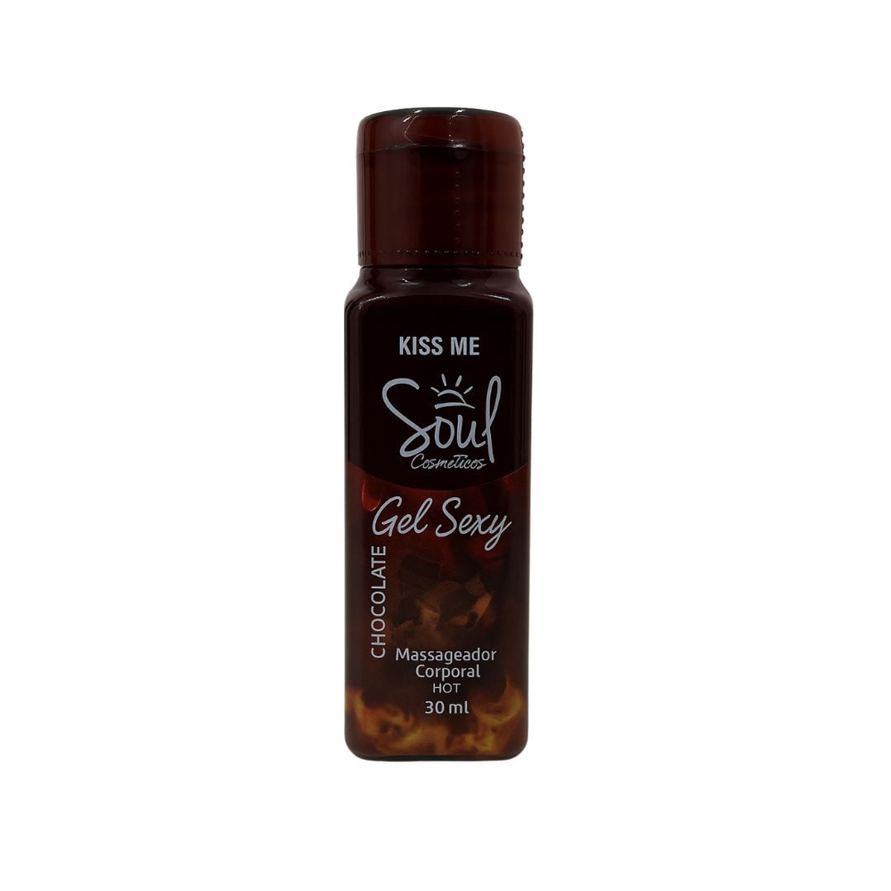 Gel Sexy Hot Kiss Me 30ml Soul Cosméticos 