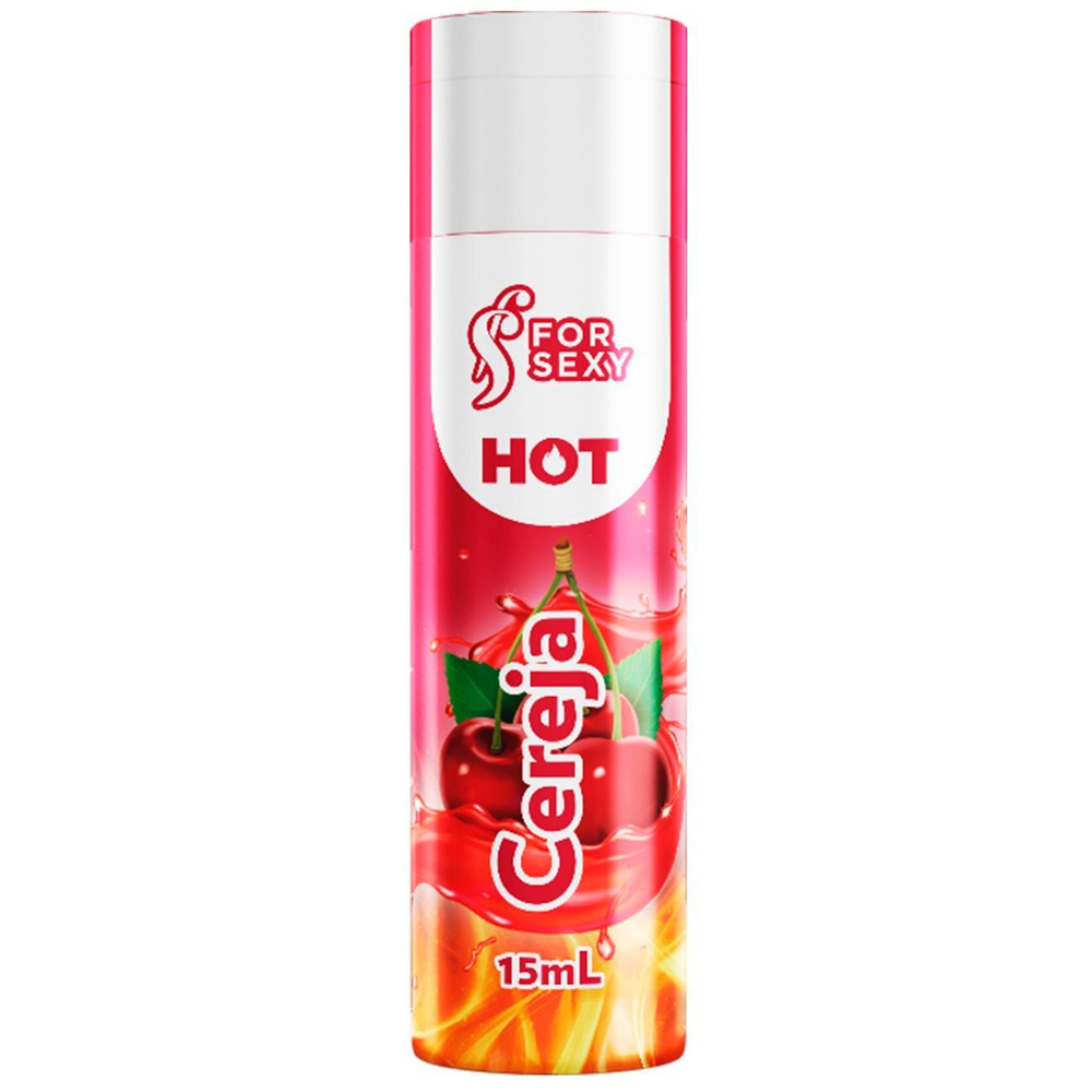 Gel Lubs Hot Comestível 15ml Forsexy