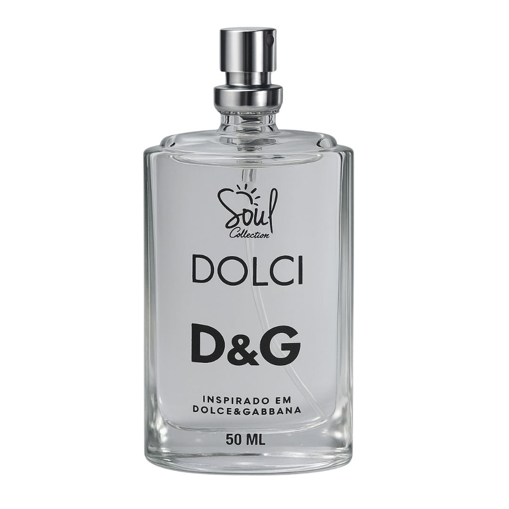 Dolci Colônia Feminina 50ml Soul Cosméticos
