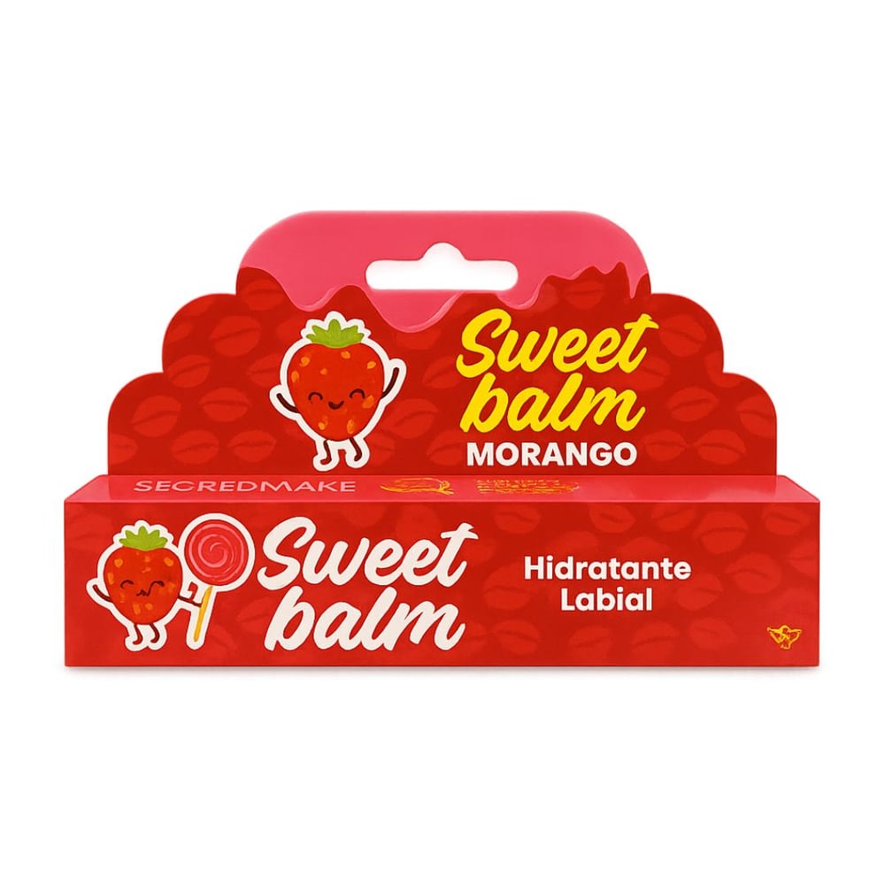 Sweet Balm Hidratante Labial 10g Segred Make