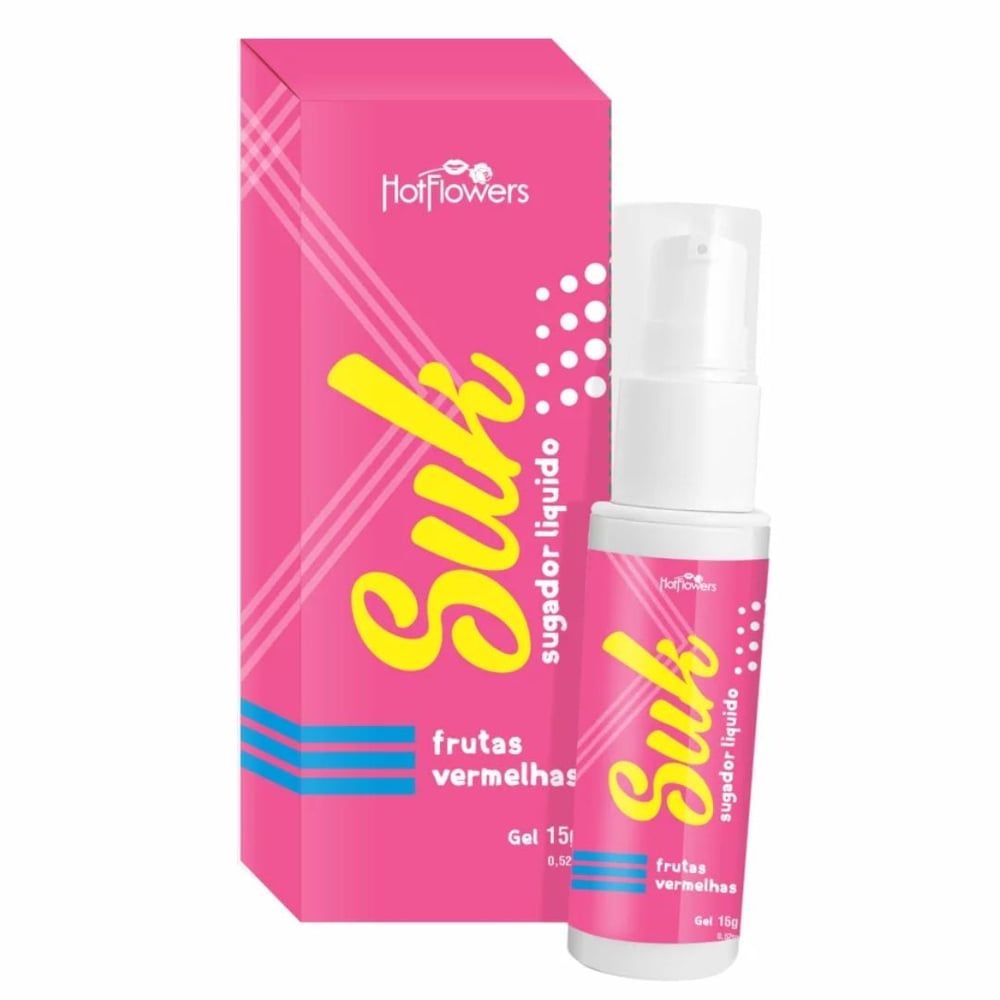 Suk Gel Sugador Líquido 15g Hot Flowers