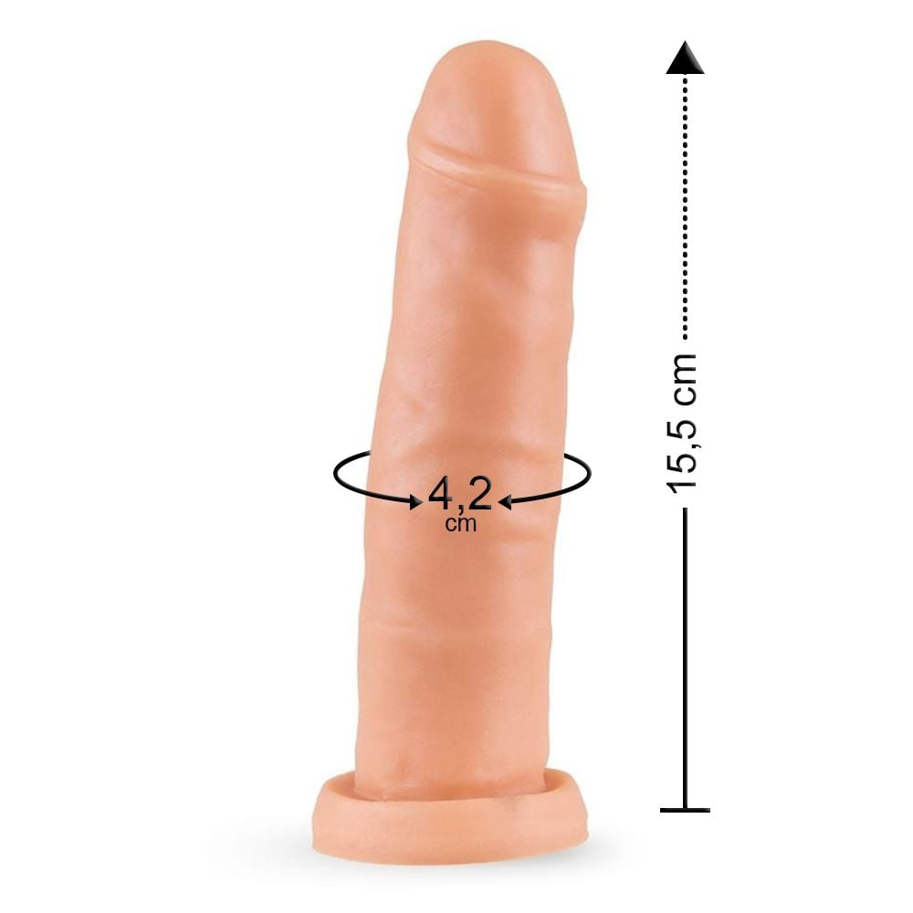 Protese Fogo Da Paixão 15,5 X 4,2cm Hot Flowers