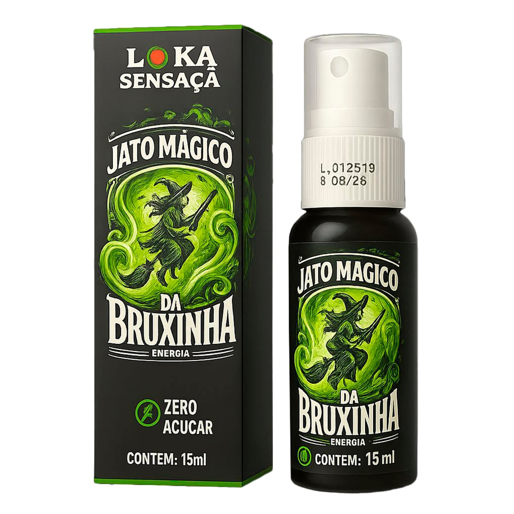 Jato Mágico Da Bruxinha 15ml Loka Sensação