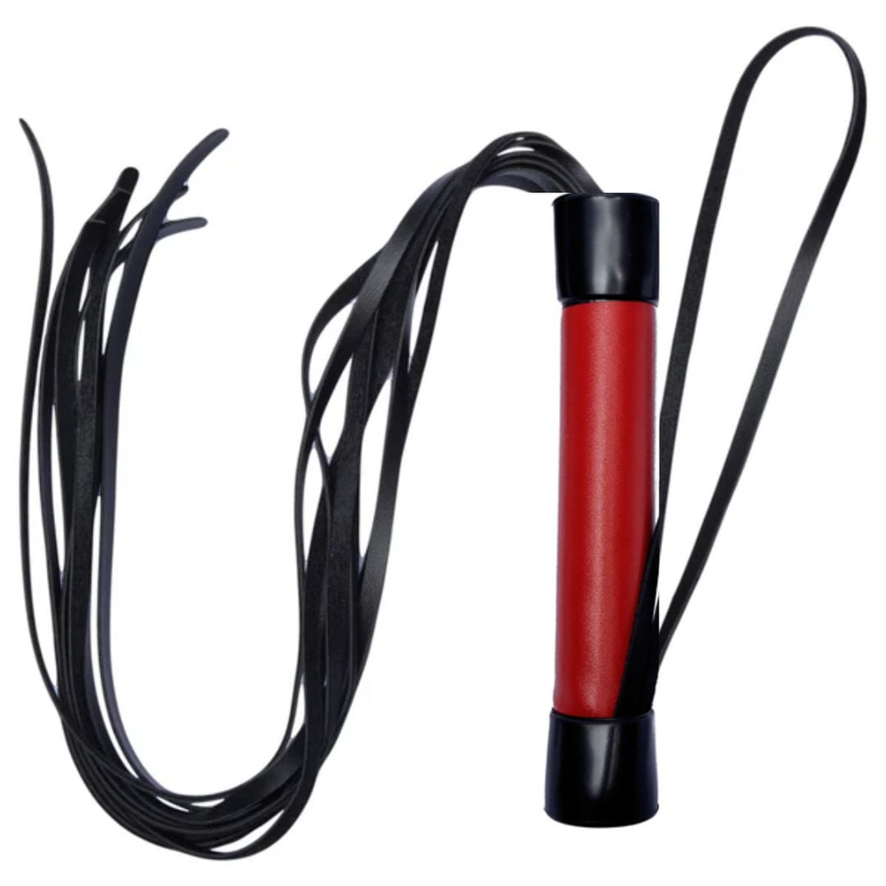 Chicote 8 Tiras 40 Cm Liso Dominatrix