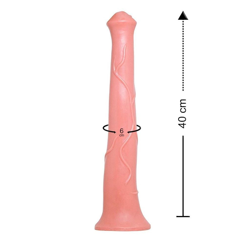 Prótese Realística 40,0 X 6,0 Cm Prazer&cia