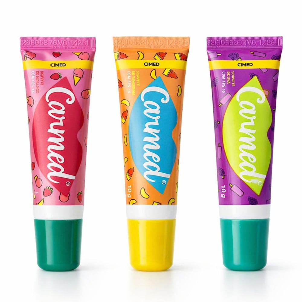 Kit Carmed Sorvete 3 Bisnagas 10g Cimed