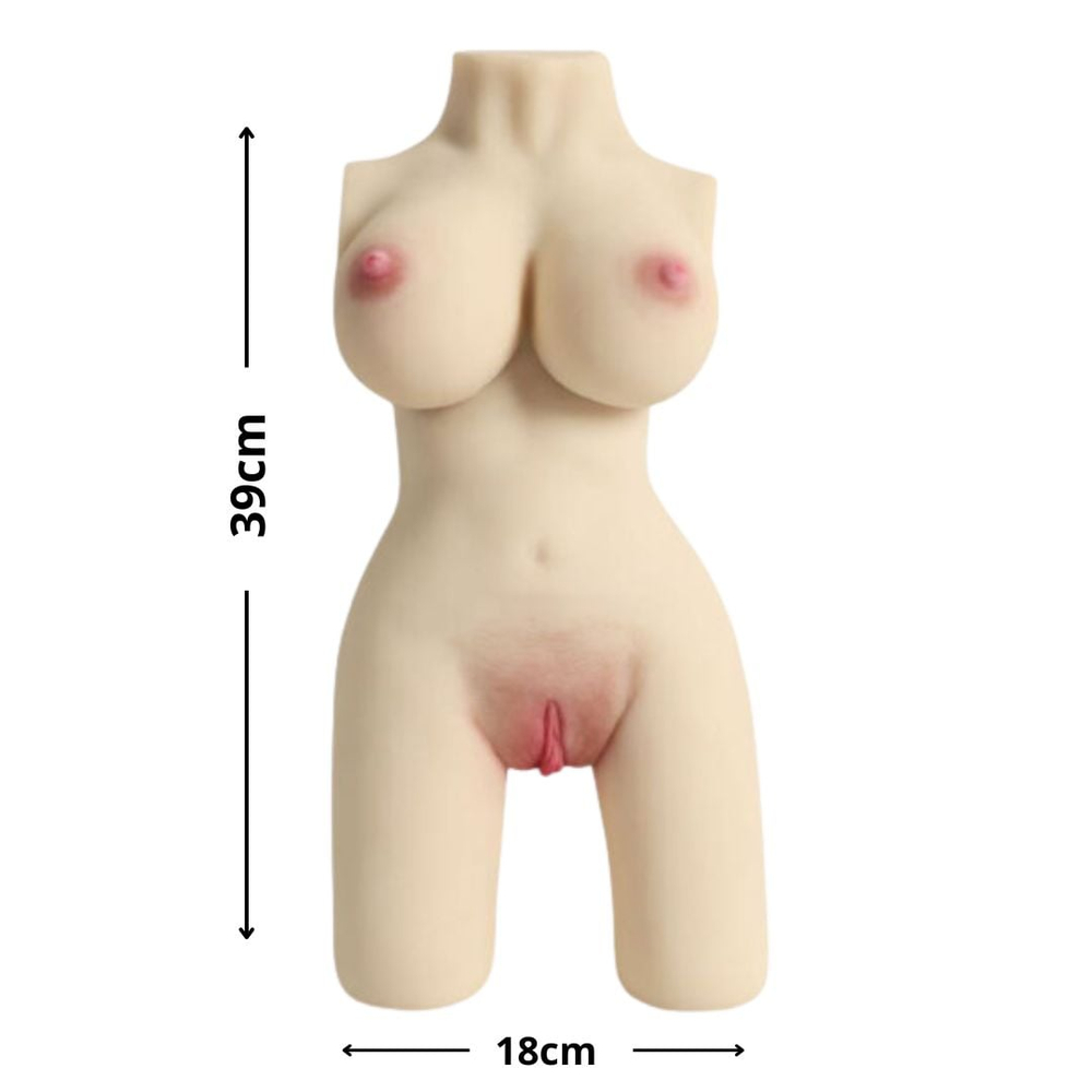 Masturbador Lana Formato Corpo Feminino Com Vagina E ânus Vibe Toys