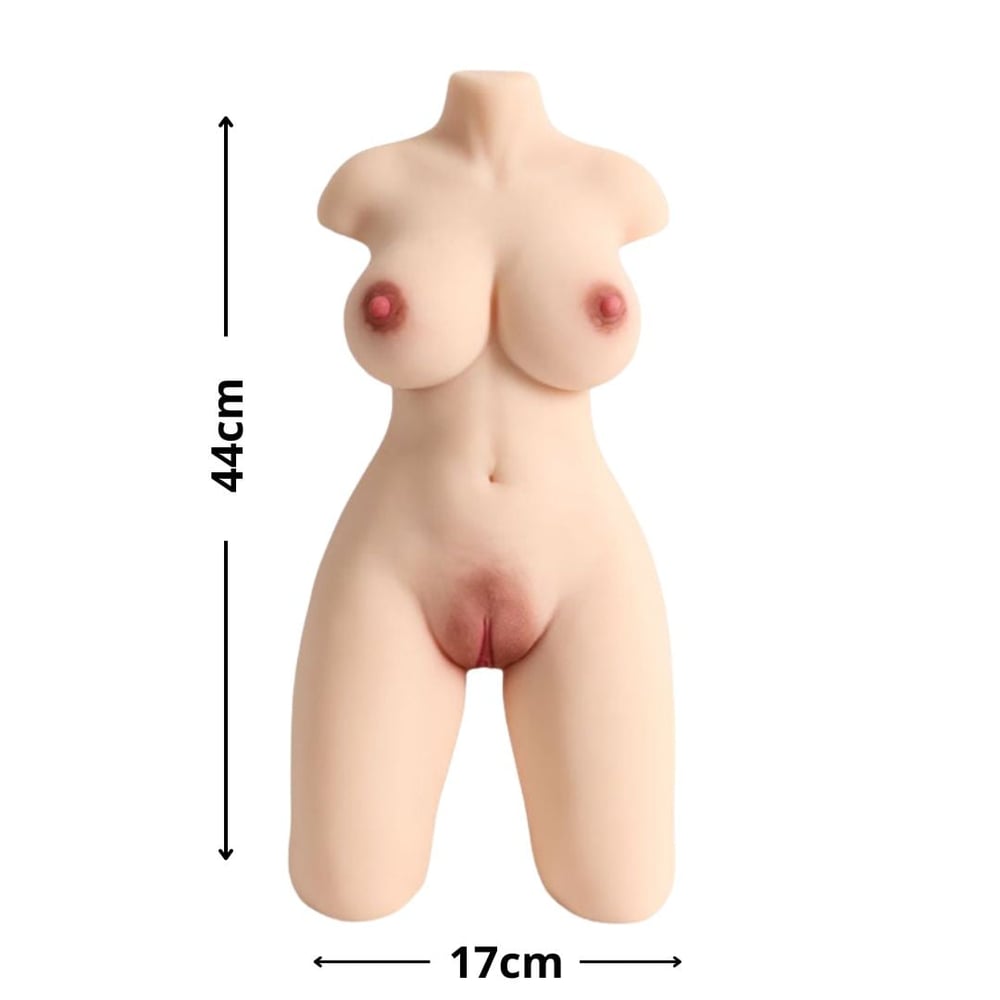 Masturbador Molly Formato Corpo Feminino Com Vagina E ânus Vibe Toys